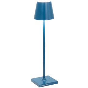 Лампа настольная Zafferano Poldina Pro Micro 27,5 см, кобальтовая
