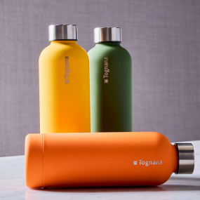 Бутылка для воды Color Block 500 мл, оранжевая