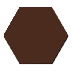 Керамогранит Etruria Design Hex 14х14, Esagono Moro, 10 мм