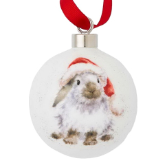 Елочный шар "Кролик" 6,6 см