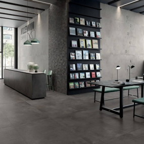 Керамогранит Italon Millennium 120х278 Naturale, Black, 6 мм