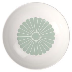 Тарелка глубокая для пасты Fleur Vert 24 см