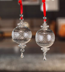 Елочный шар "Вьюга" в подарочной упаковке