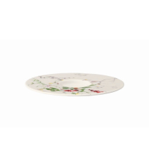 Блюдце для чашки эспрессо Brillance Fleurs Sauvages 12 см (плоское)