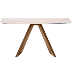 Консоль Calligaris Icaro 140х40 CS5143, White Travertino