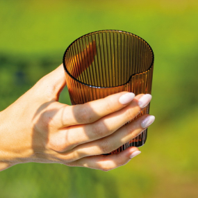 Стакан Handy 335 мл, янтарный