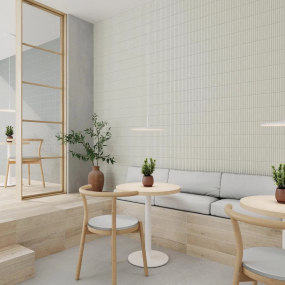 Плитка керамическая Wow Sweet Bars 12,5х25, White Matt, 8,5 мм