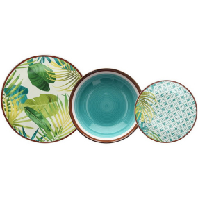 Набор посуды на 6 персон Metropolis Jungle, 18 предметов