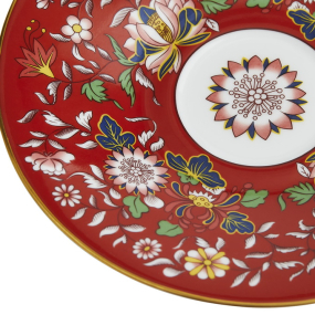 Чашка чайная с блюдцем Crimson Orient 150 мл