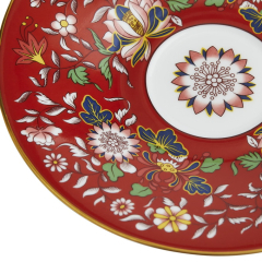 Чашка чайная с блюдцем Crimson Orient 150 мл