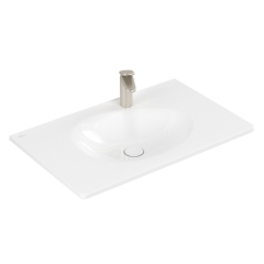 Раковина Villeroy & Boch Antao 80х50, CeramicPlus, 4A7581R1, из TitanCeram, White Alpin