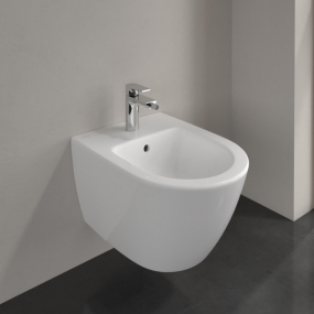 Биде подвесное Villeroy & Boch Subway 2.0 48x36, CeramicPlus