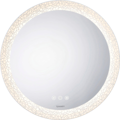 Зеркало Duravit Happy D.2 Plus 90х90, Organic, с подсветкой, с диммером