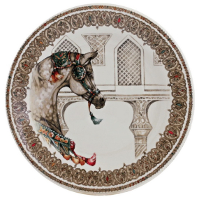 Тарелка салатная Chevaux du vent 22 см (лошадь)