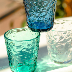 Стакан Glass Elsa 270 мл, бирюзовый