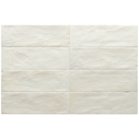 Плитка керамическая Equipe Sabbia 6,5х20, Silica White, 8 мм