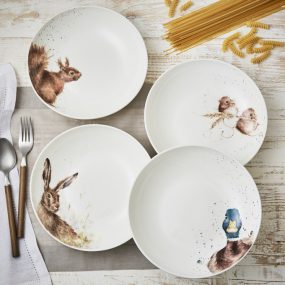 Тарелка для пасты "Селезень" 22 см