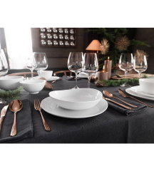 Блюдце для чашки для завтрака Junto White 18 см