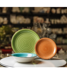 Набор посуды на 6 персон Louise Art Pepper, 18 предметов