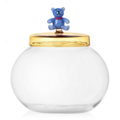 Емкость для печенья "Голубой мишка" Schiaccianoci 15 см