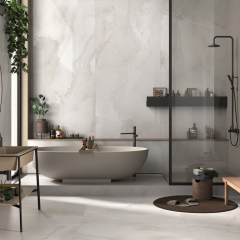 Керамогранит Imola The room 120х120 N, Absolute White Onyx, 6,5 мм