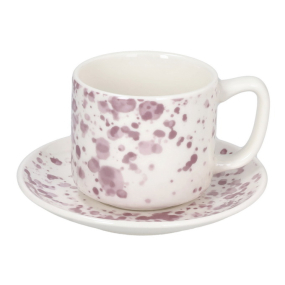 Набор чашек для эспрессо с блюдцами Apulia 100 мл, 12 предметов