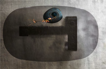 Стол журнальный Calligaris Ribbon 140х81 CS5149, Annealed Bronze