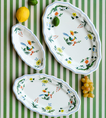 Блюдо овальное Oiseaux De Paradis 36 см