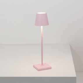 Лампа настольная Zafferano Poldina Pro Micro 27,5 см, розовая