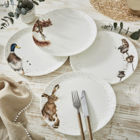Тарелка столовая "Белка" 26,7 см