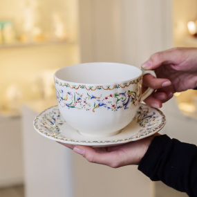 Чашка для завтрака с блюдцем Toscana 500 мл