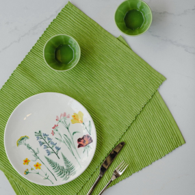 Салфетка под тарелку Breeze 35x50 см, цвет лайм