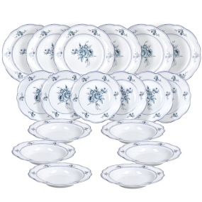 Набор посуды на 6 персон Cappettata Heritage Florals, 18 предметов