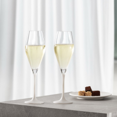 Набор бокалов для шампанского Manufacture Rock Blanc 260 мл, 4 шт