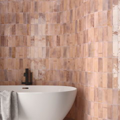 Плитка керамическая Equipe Hanoi 6,5х20, Pink, 8 мм