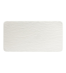 Блюдо прямоугольное Manufacture Rock Blanc 35x18 см