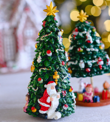 Фигурка музыкальная "Елка и Санта" 30 см