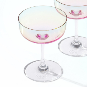 Набор бокалов для шампанского/десерта Like Pearl 100 мл, 2 шт