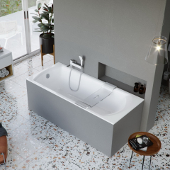 Ванна акриловая Excellent Lamia Slim 170x75, с ножками