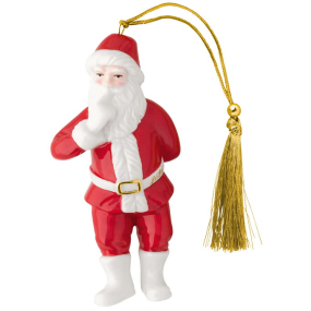 Елочная игрушка Villeroy & Boch Christmas Classics "Санта 2026" 11 см