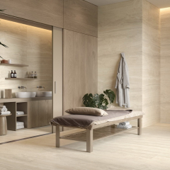 Керамогранит Imola The Rock 60х120 N, Travertino Argentum, 6,5 мм