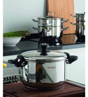 Кастрюля с крышкой-дуршлагом Vanitosa 22 см