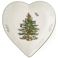 Блюдо-сердце сервировочное Christmas Tree 18 см
