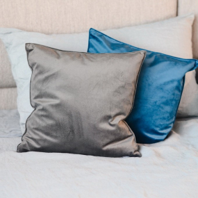 Чехол для подушки декоративной Prince 40x40 см, цвет серебро