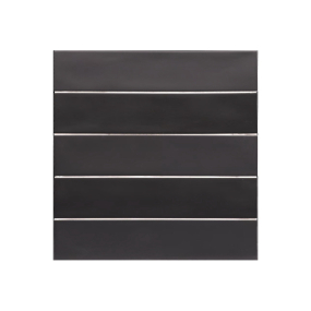 Керамогранит Equipe Wadi 6х30, Noir, 8 мм