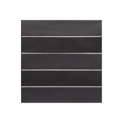 Керамогранит Equipe Wadi 6х30, Noir, 8 мм
