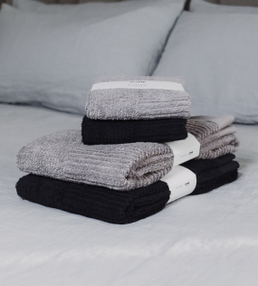 Полотенце махровое Towels Classic 50х100 см, цвет черный