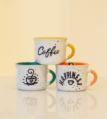 Чашка для эспрессо Happy 90 мл, цвет зеленый