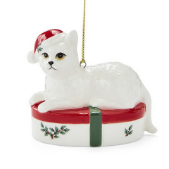 Новогодняя игрушка "Котенок" 9 см