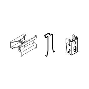 Комплект крепежей для радиатора Zehnder Charleston BH+CVD1, 4 шт, Technoline (Klarlack) gloss